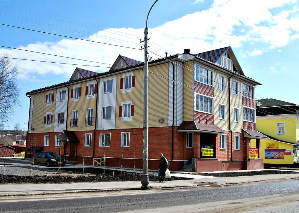 Многоквартирный жилой дом по пр. Никольский в г. Архангельске